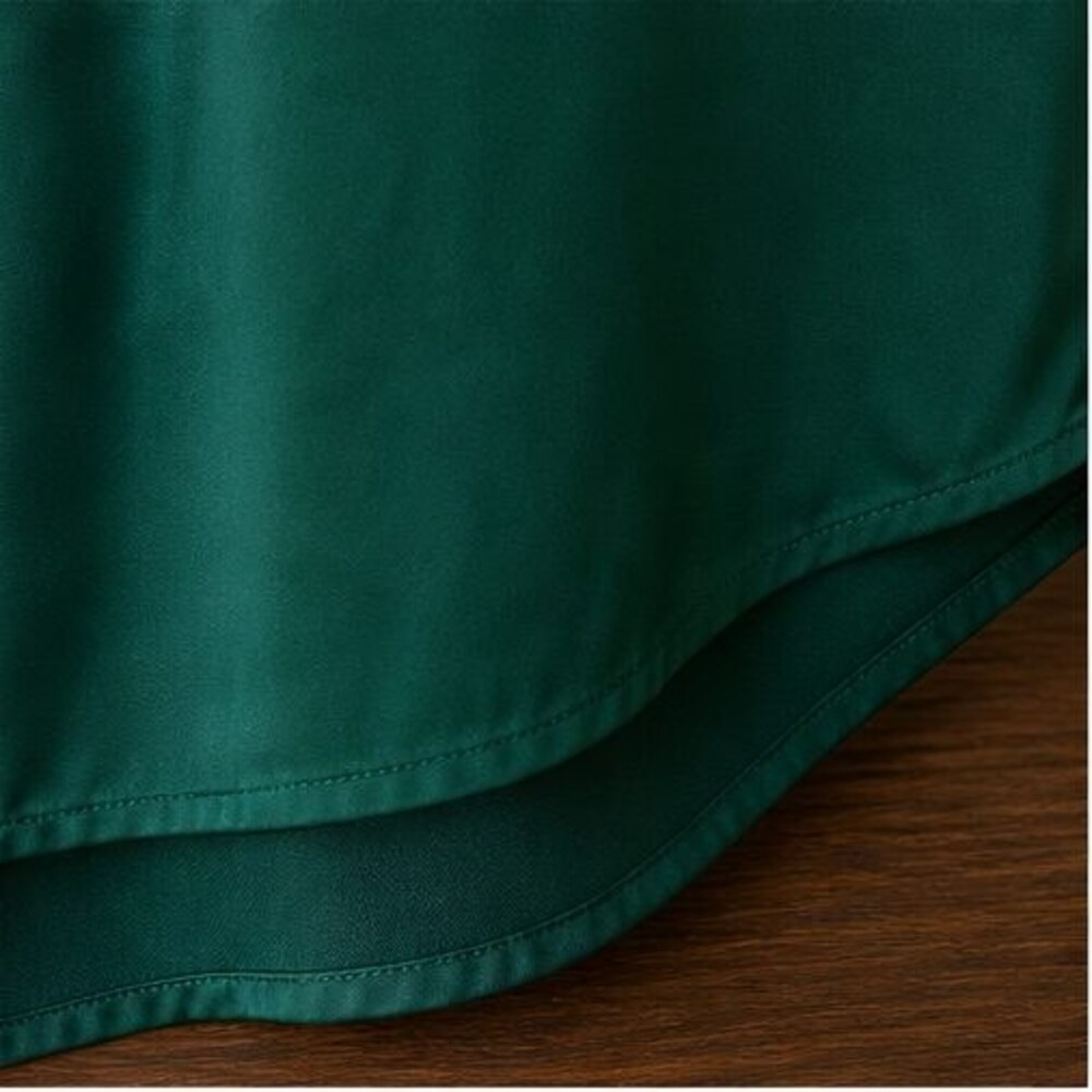 Emerald Ruffle Blouse - Picture 6 of 6